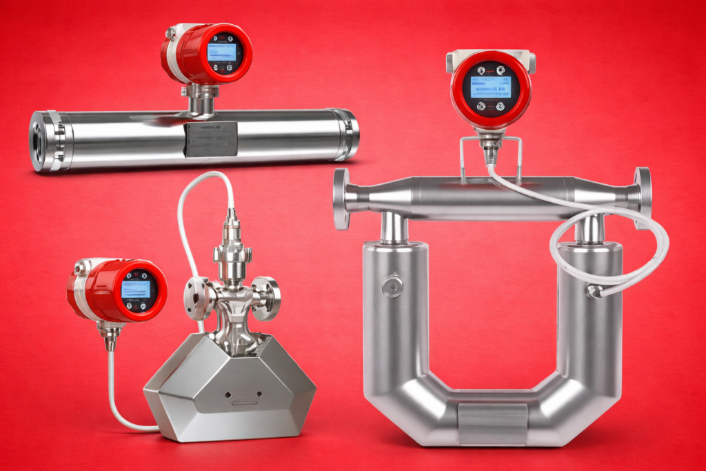 300 coriolis effect mass flow meter for oil, gas, liquid processing