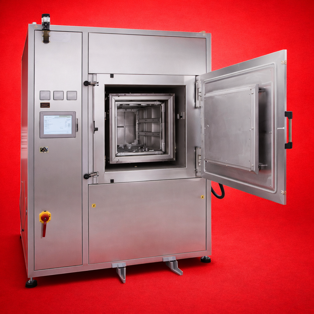 cold wall retort furnace vht 100 16 mo