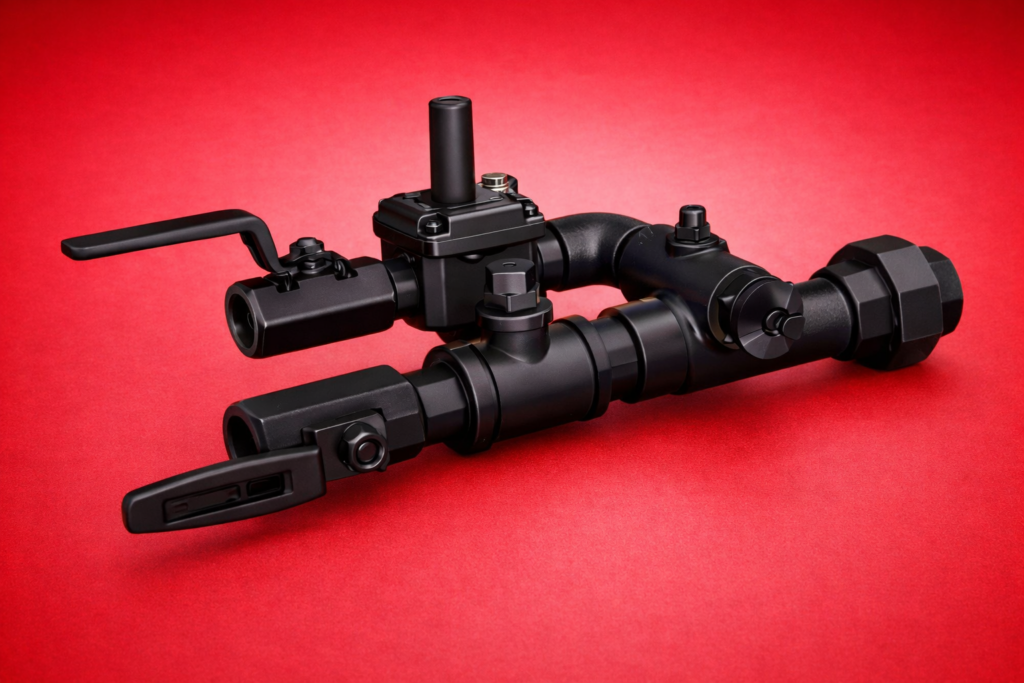 low pressure pilot gas mixer