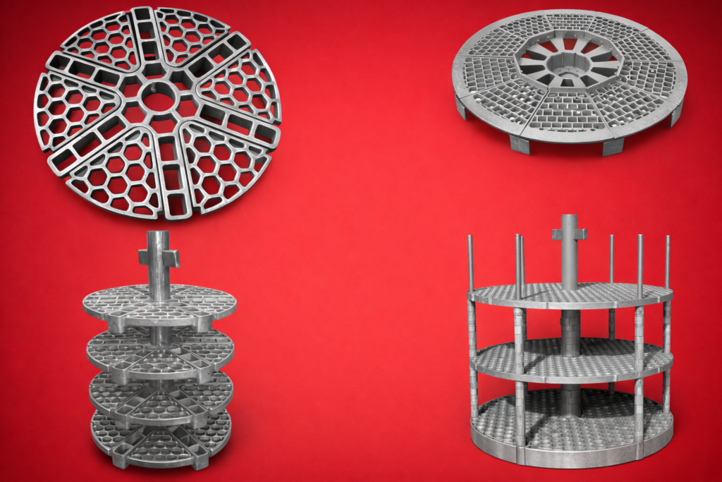 pit retort furnace fixtures