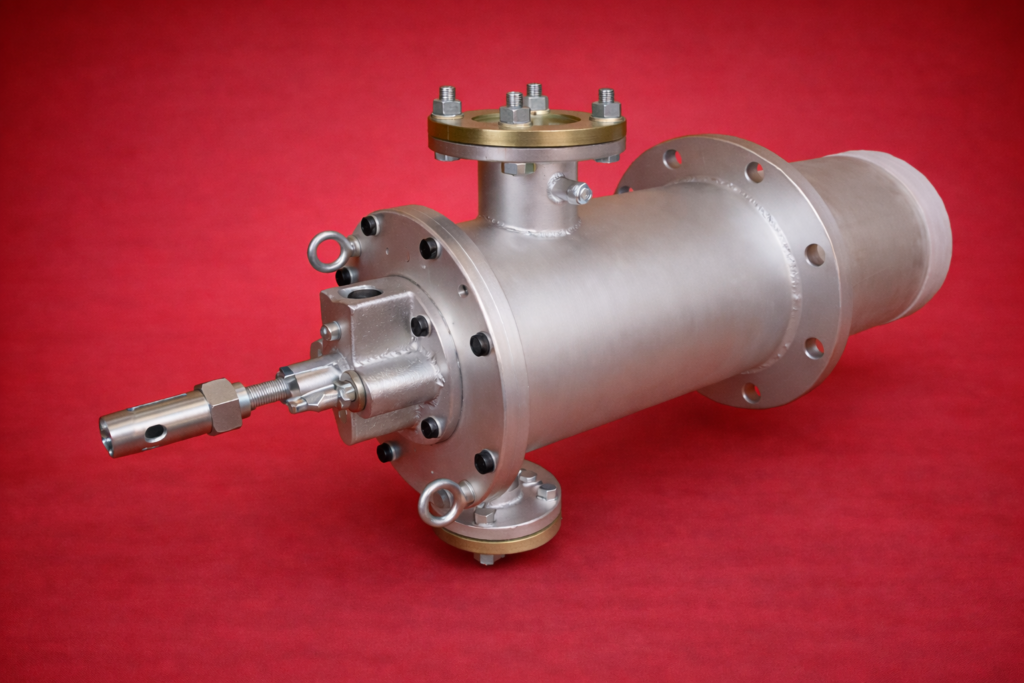 recuperative gas burner