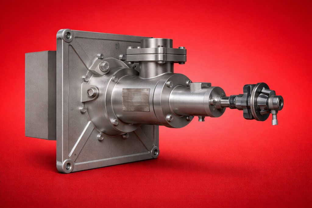 spot flame oil burner (flange type)