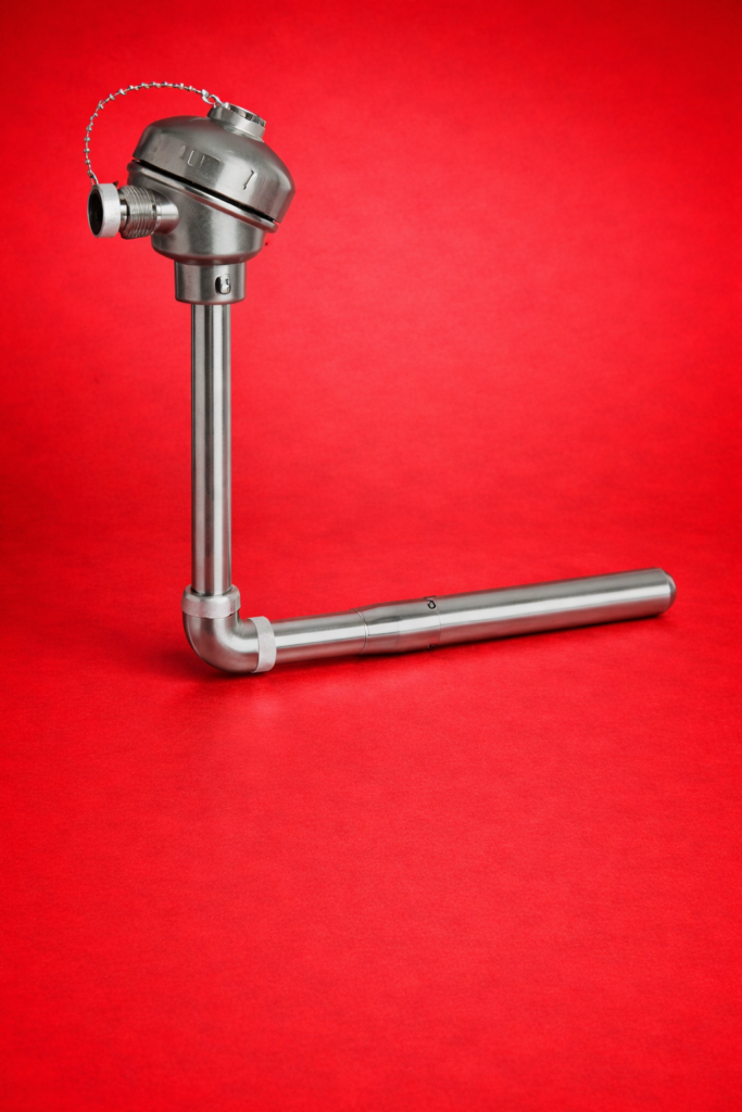 t – 950 thermocouple for molten aluminium (“l” shape)