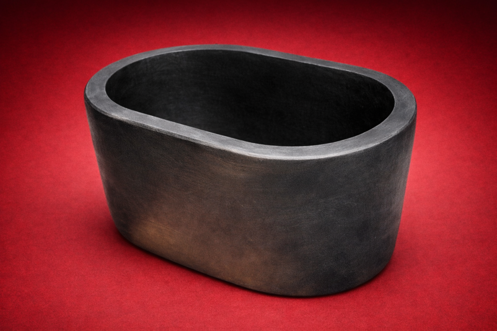 u shaped crucible (ellipcal crucible)